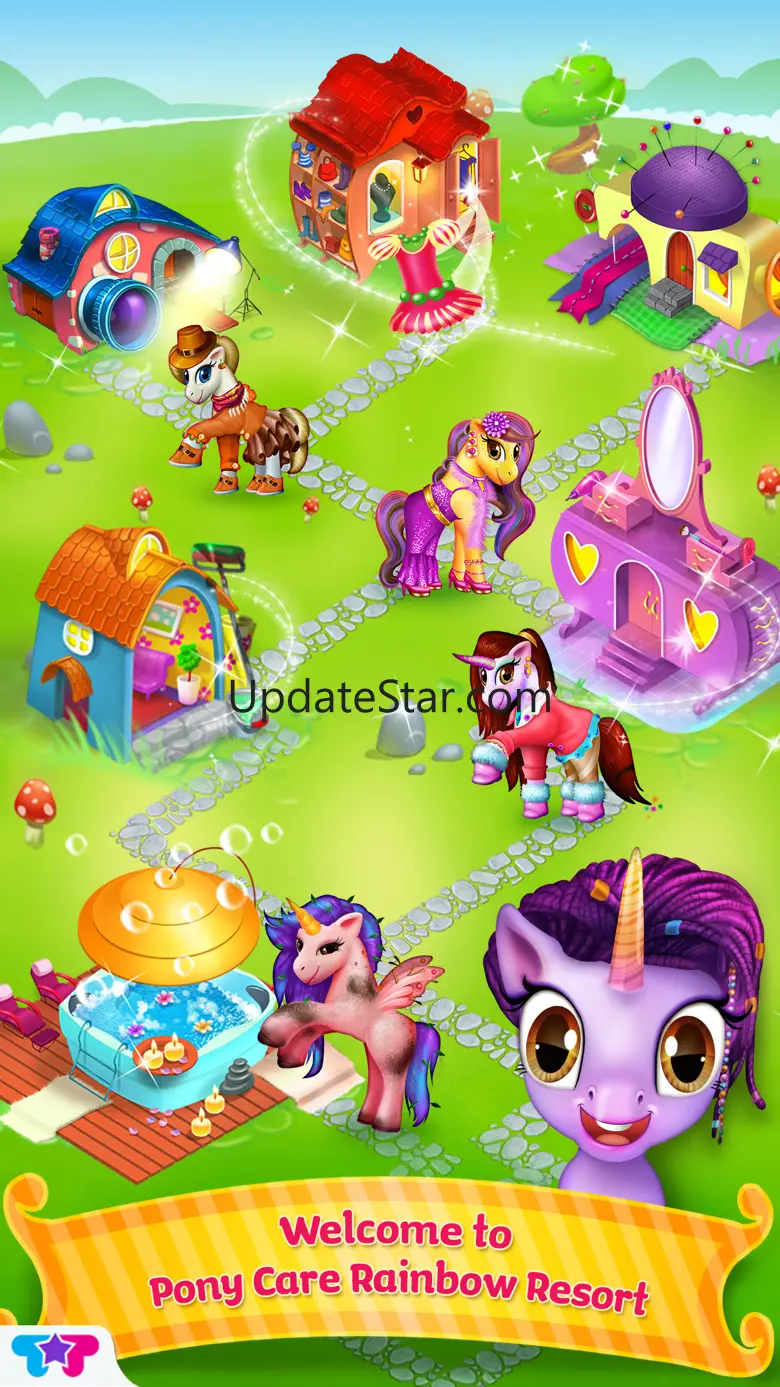 Pony Care Rainbow Resort - Enchanted Fashion Salon 1.5