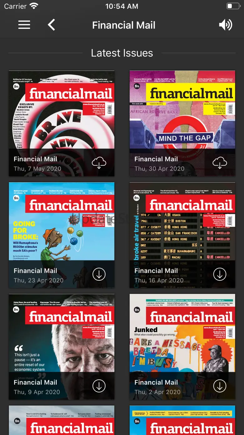 Financial Mail Magazine 6.7