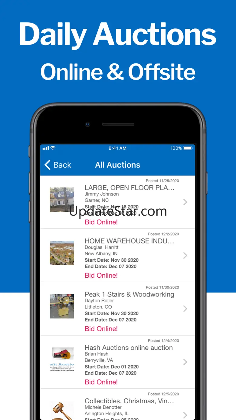 Auctioneer- Auctions 2.0