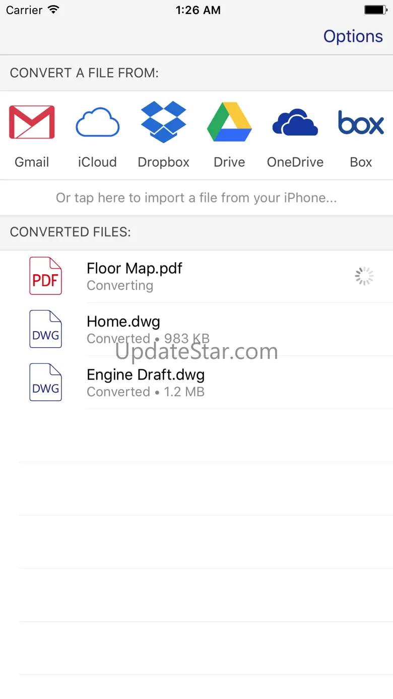 PDF to AutoCAD Converter - Convert PDF to DWG 4.2