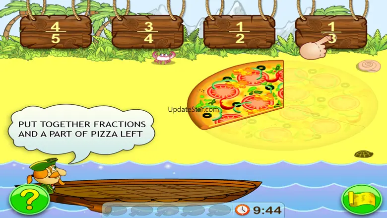 Fractions. Smart Pirates. Lite 1.5
