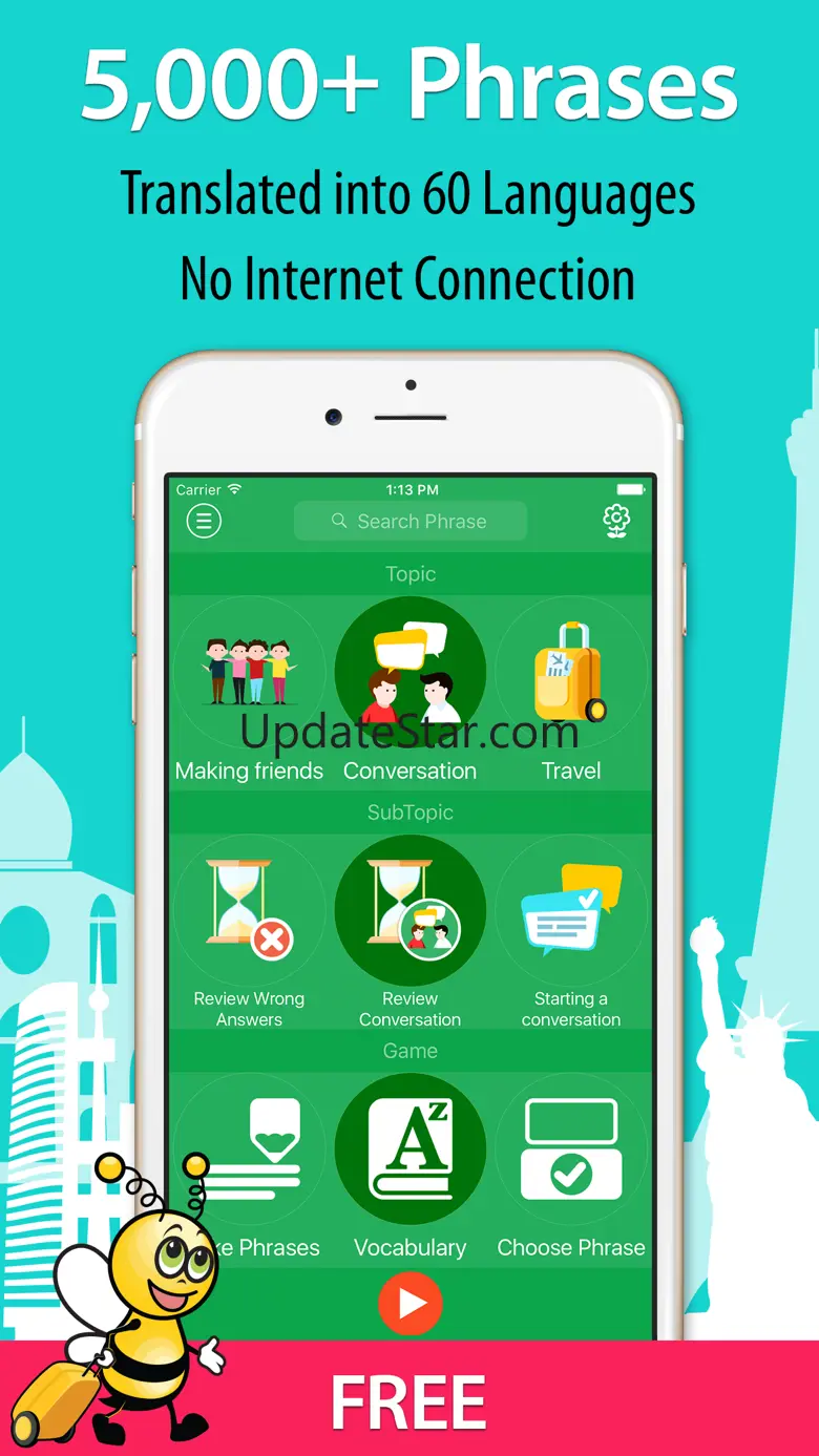 5000 Phrases - Learn Turkish Language for Free 1.91