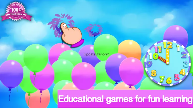 Telling the time - Teaching telling time with interactive clocks and fun games 1.6
