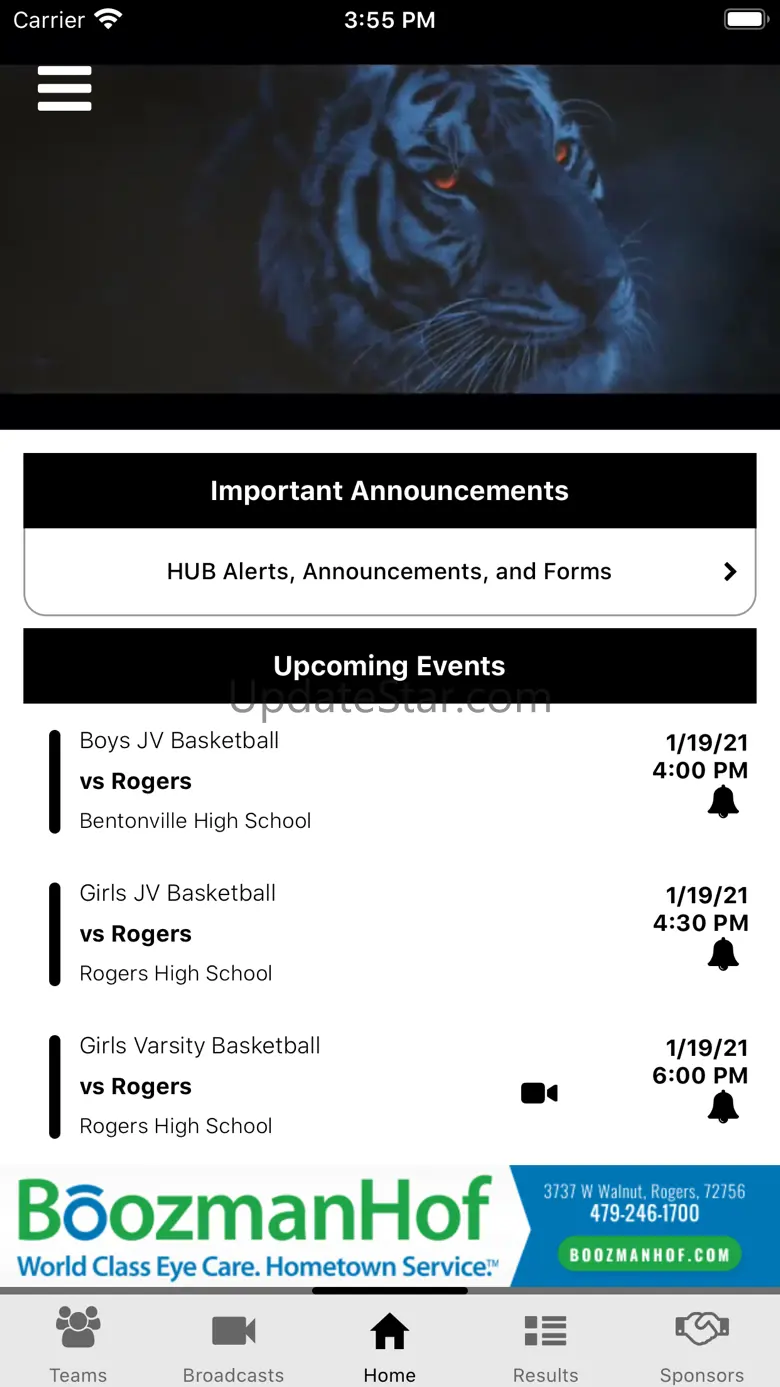 Bentonville Tiger Athletics 6.2.0