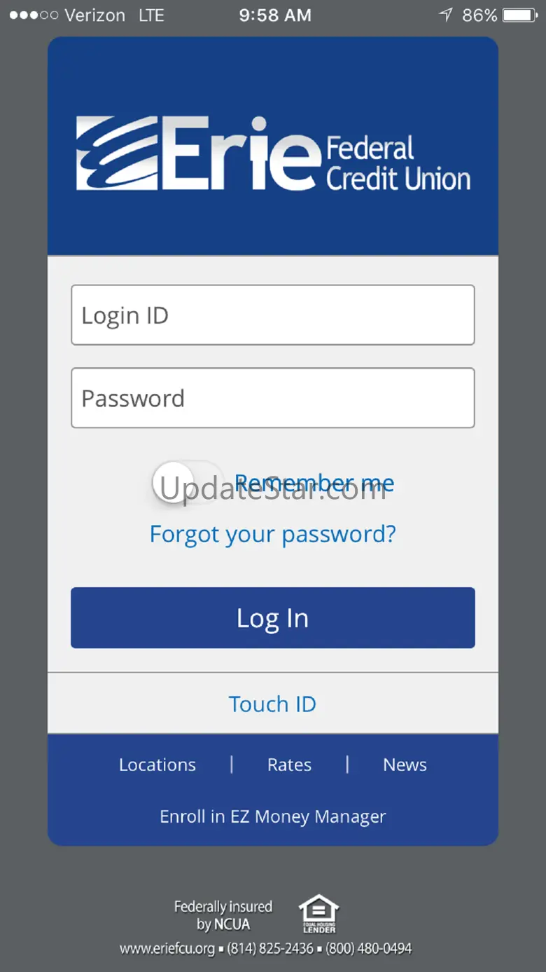 Erie FCU Mobile App 3.0.5902