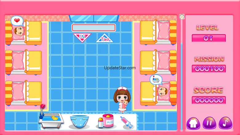 Nursery baby caring center - kids hospital game 1.1