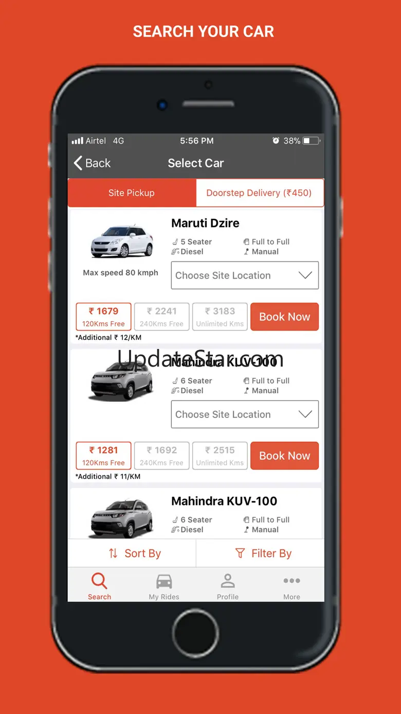 Myles - Self Drive Car Rental 6.0.8