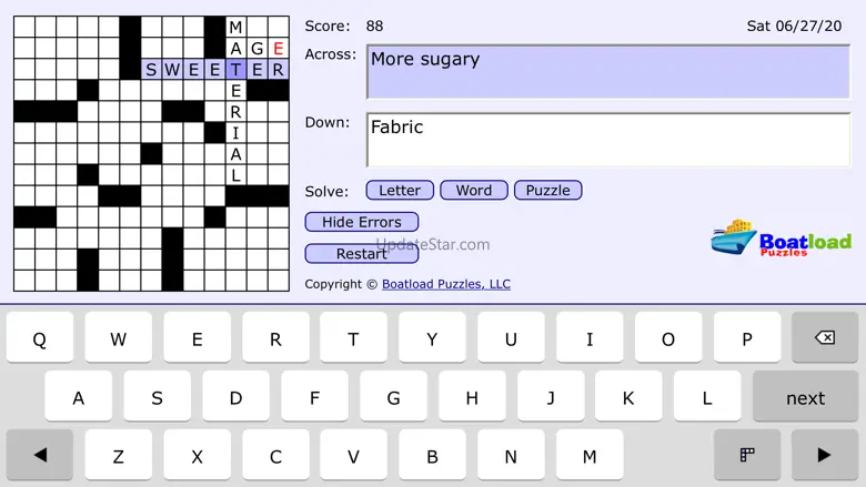 Boatload's Daily Crosswords 3.0