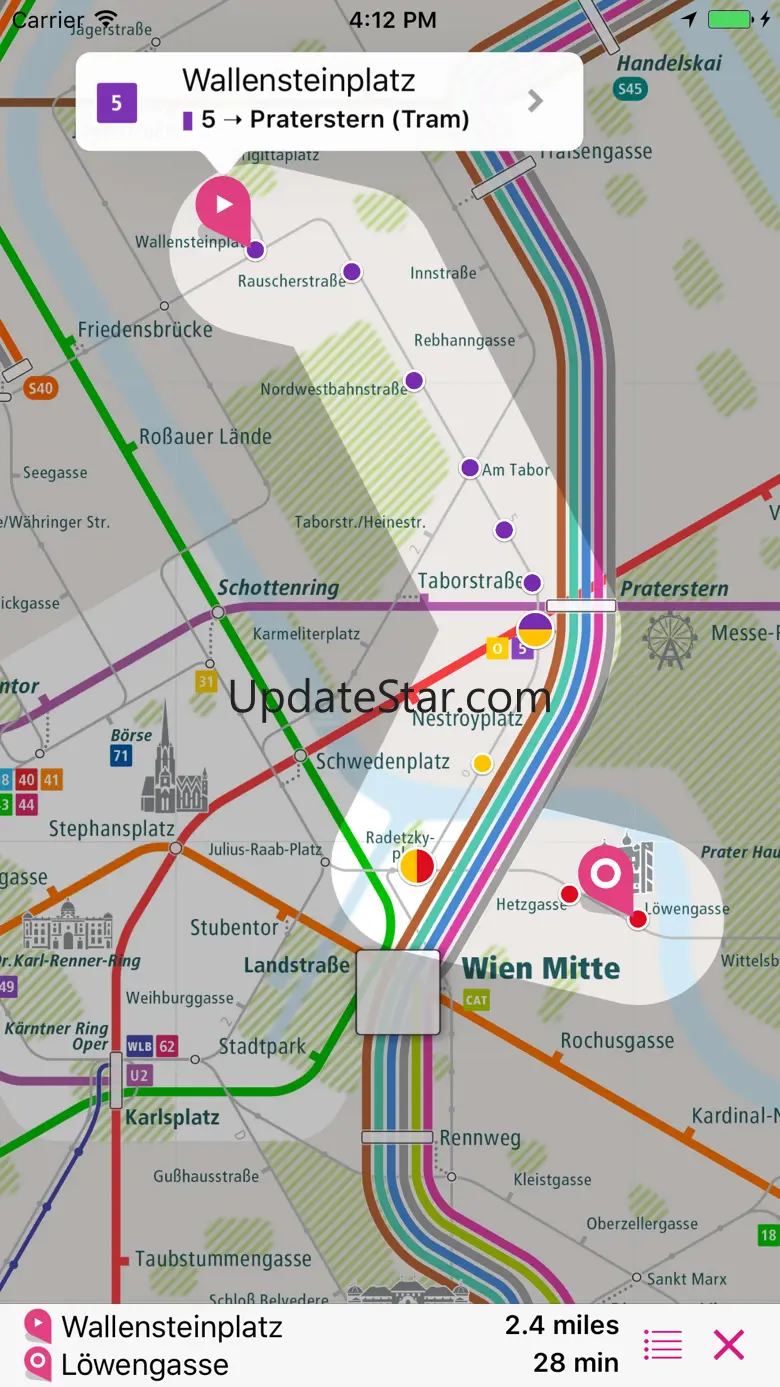 Vienna Rail Map Lite 5.5