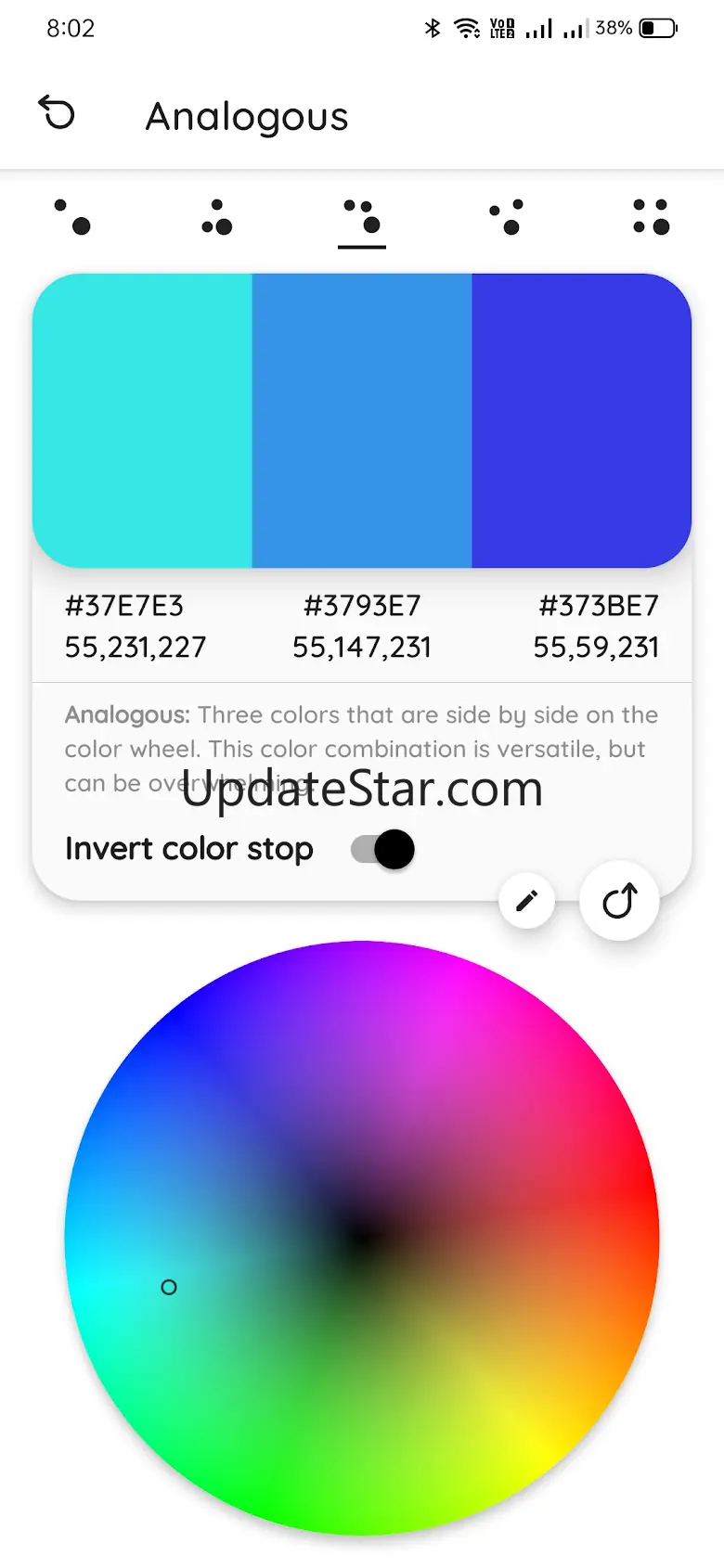 Color Palette 3.3.7