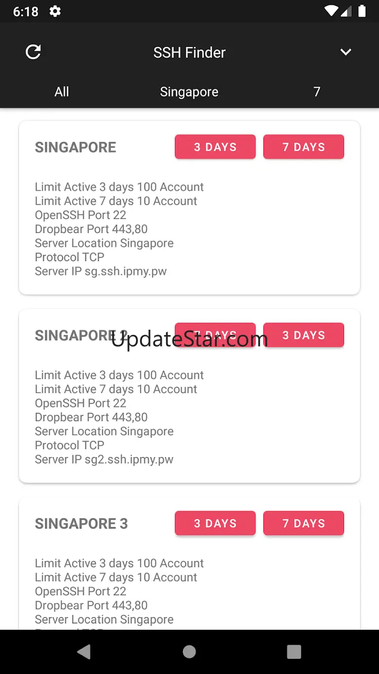 VPN, SSH, & Proxy Finder 1.3.7