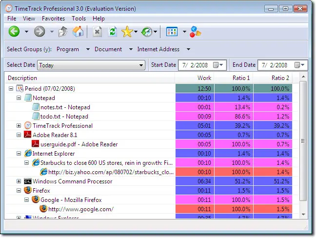 TimeTrack 51.52.0.0