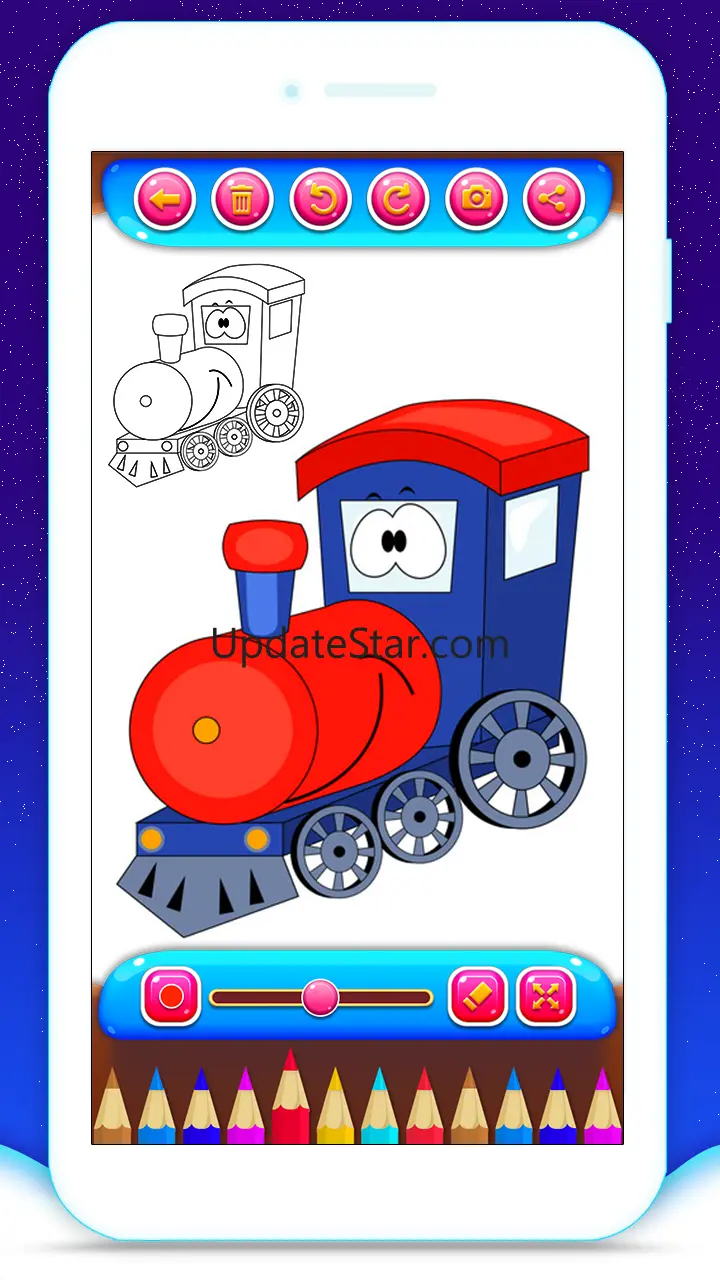 Train Coloring Book Game 1.0.0