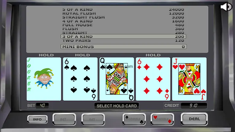 American Classic Poker First Release