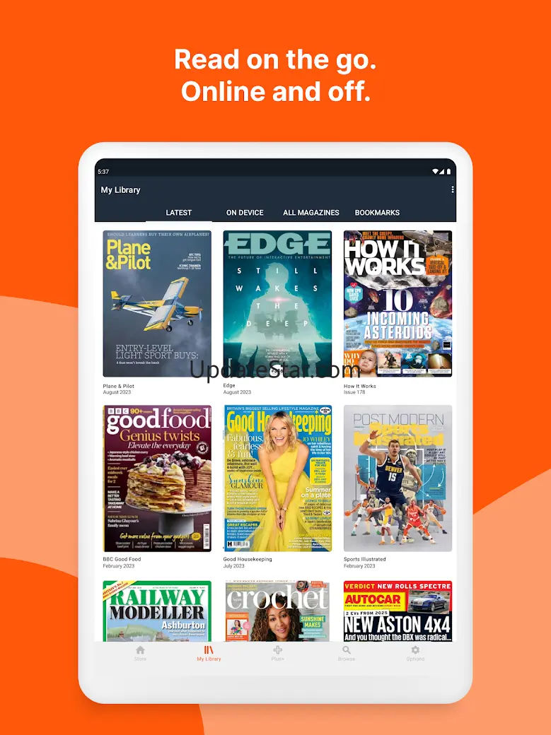 Pocketmags Magazine Newsstand 7.3.3