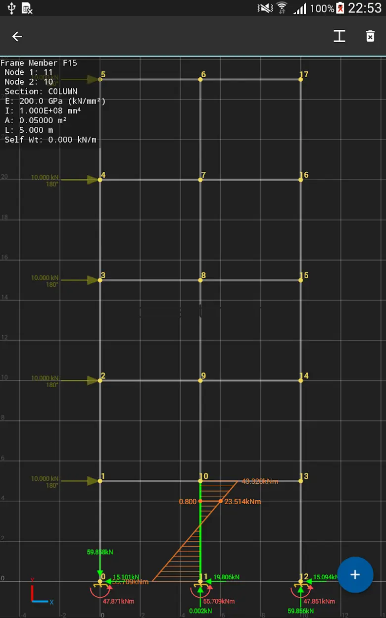 SW FEA 2D Frame Analysis 2.4.1