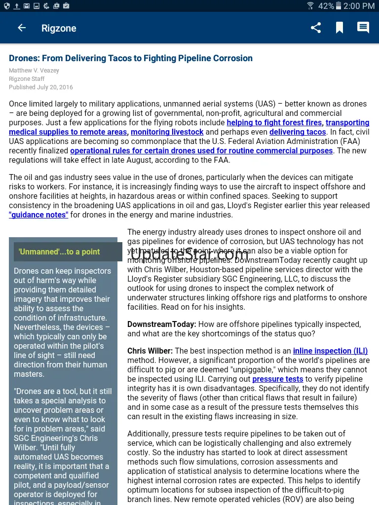 Rigzone - Oil & Gas News, Jobs 2.3.8