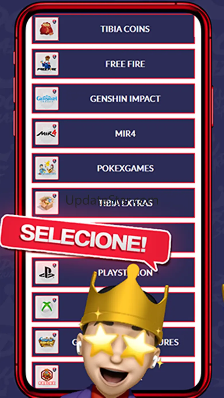 Rei dos Coins - Gift Cards 1.42