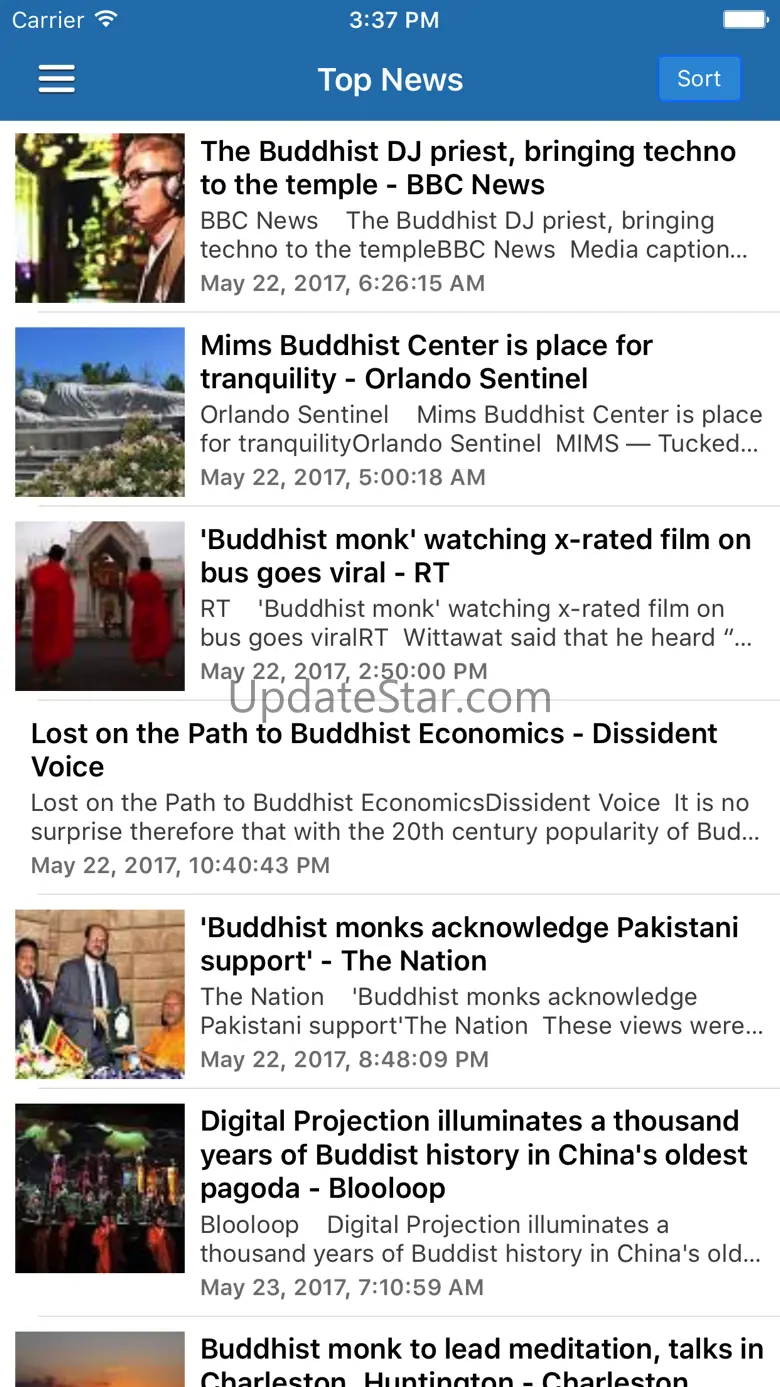 Buddhism News & Buddha Radio - Buddhist Updates 1.0