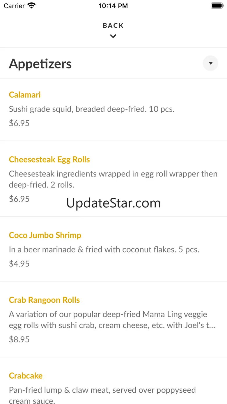 Joel's Asian Grill 3.16.0