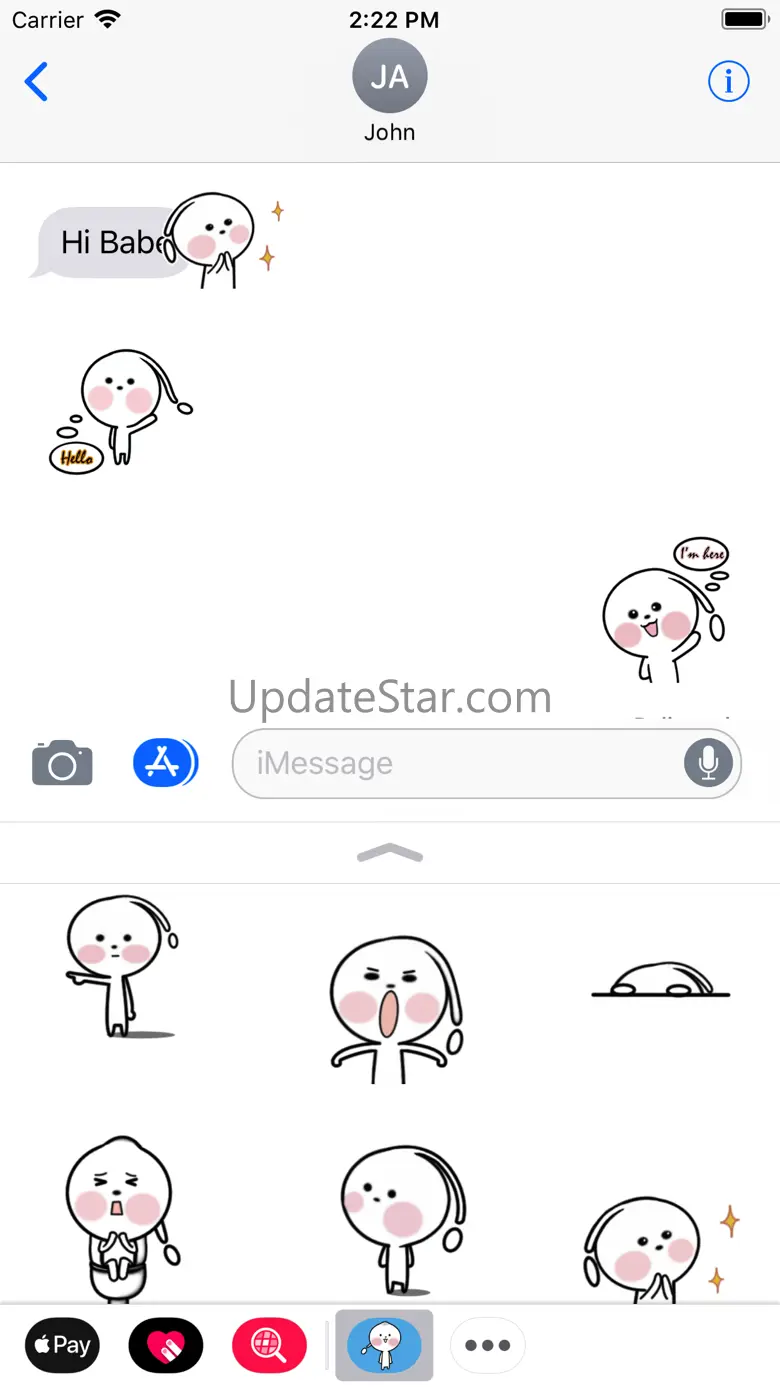Little Alien Animated Stickers 1.0