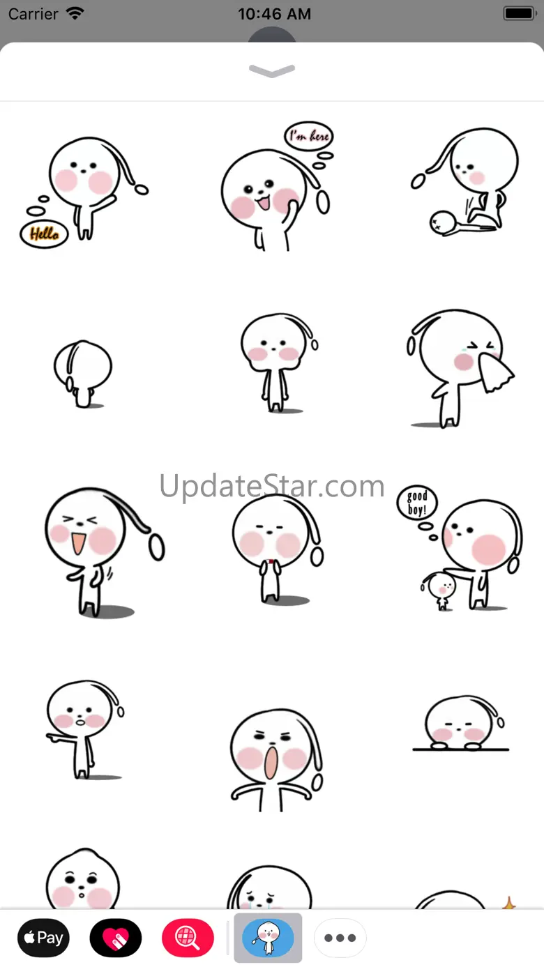 Little Alien Animated Stickers 1.0