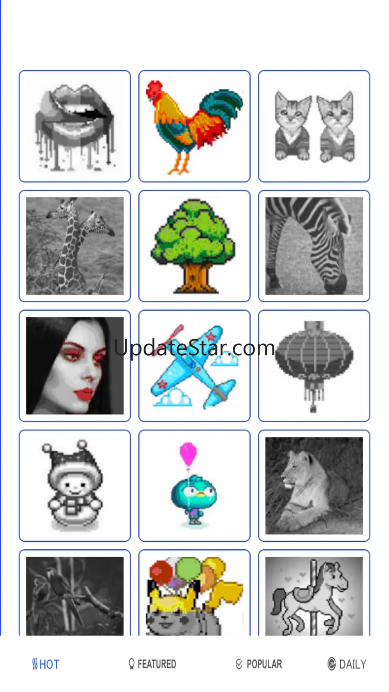No Draw Pixel Art Coloring Box 1.0