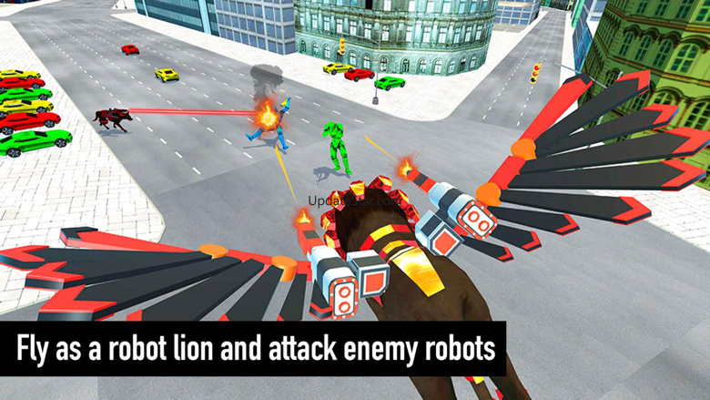 Flying Lion Robot Transform 1.1