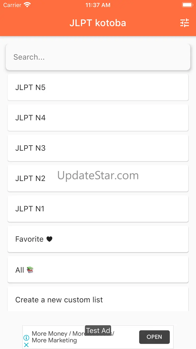 JLPT kotoba 1.1.1