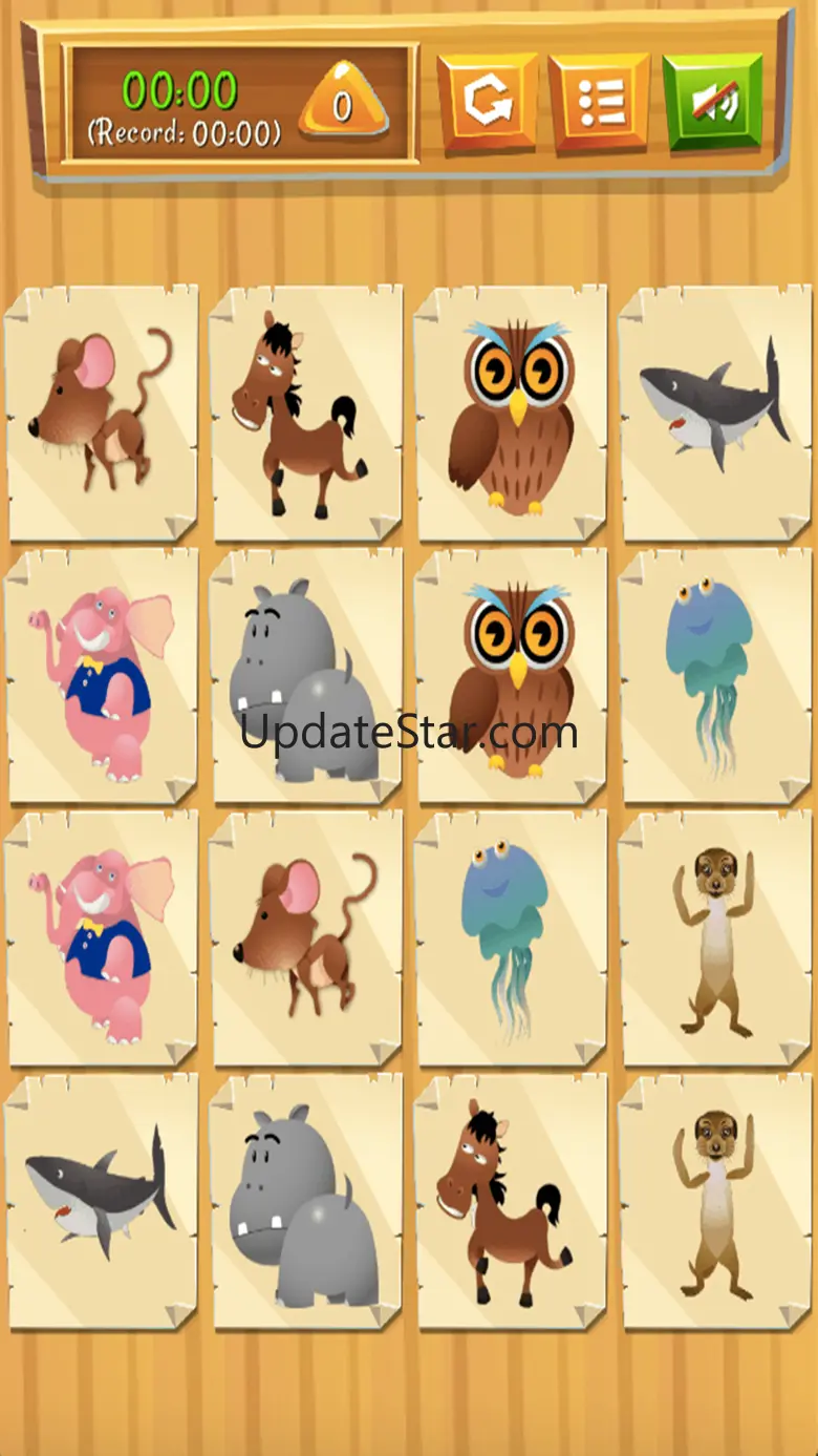Memory Cartoon - Animals 1.7