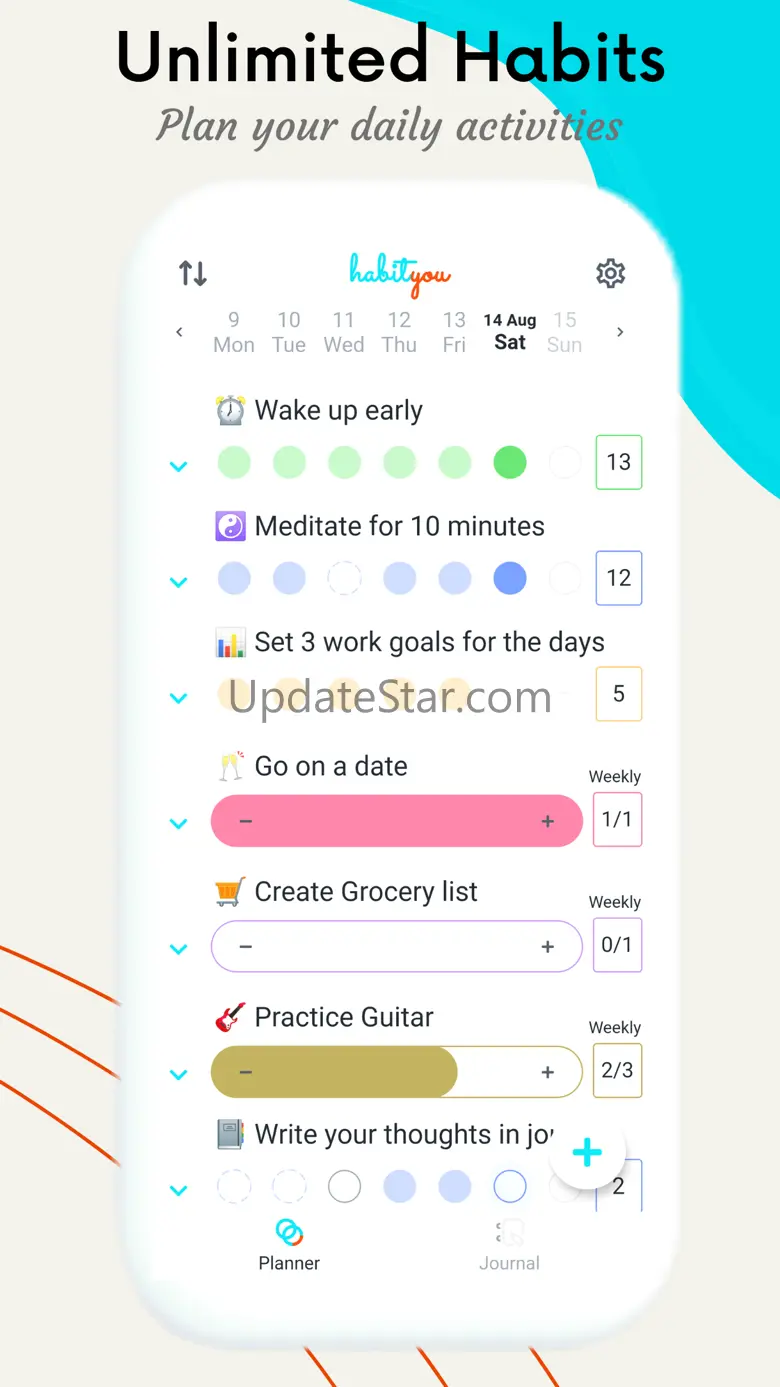 Habit Tracker Journal HabitYou 1.6.7