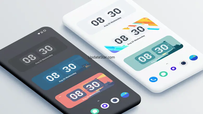 Flip clock & clock widget 2.0