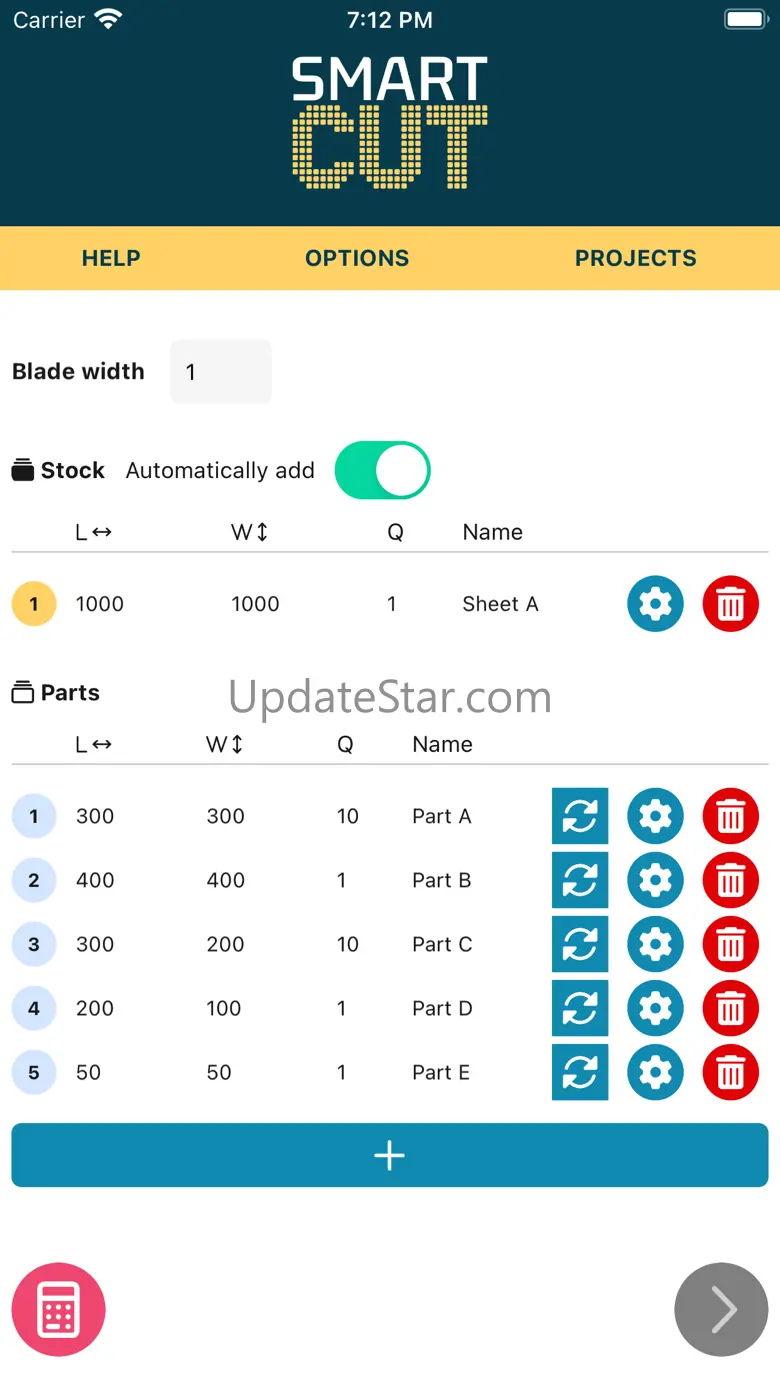 CutList Optimizer V2 2.0.9