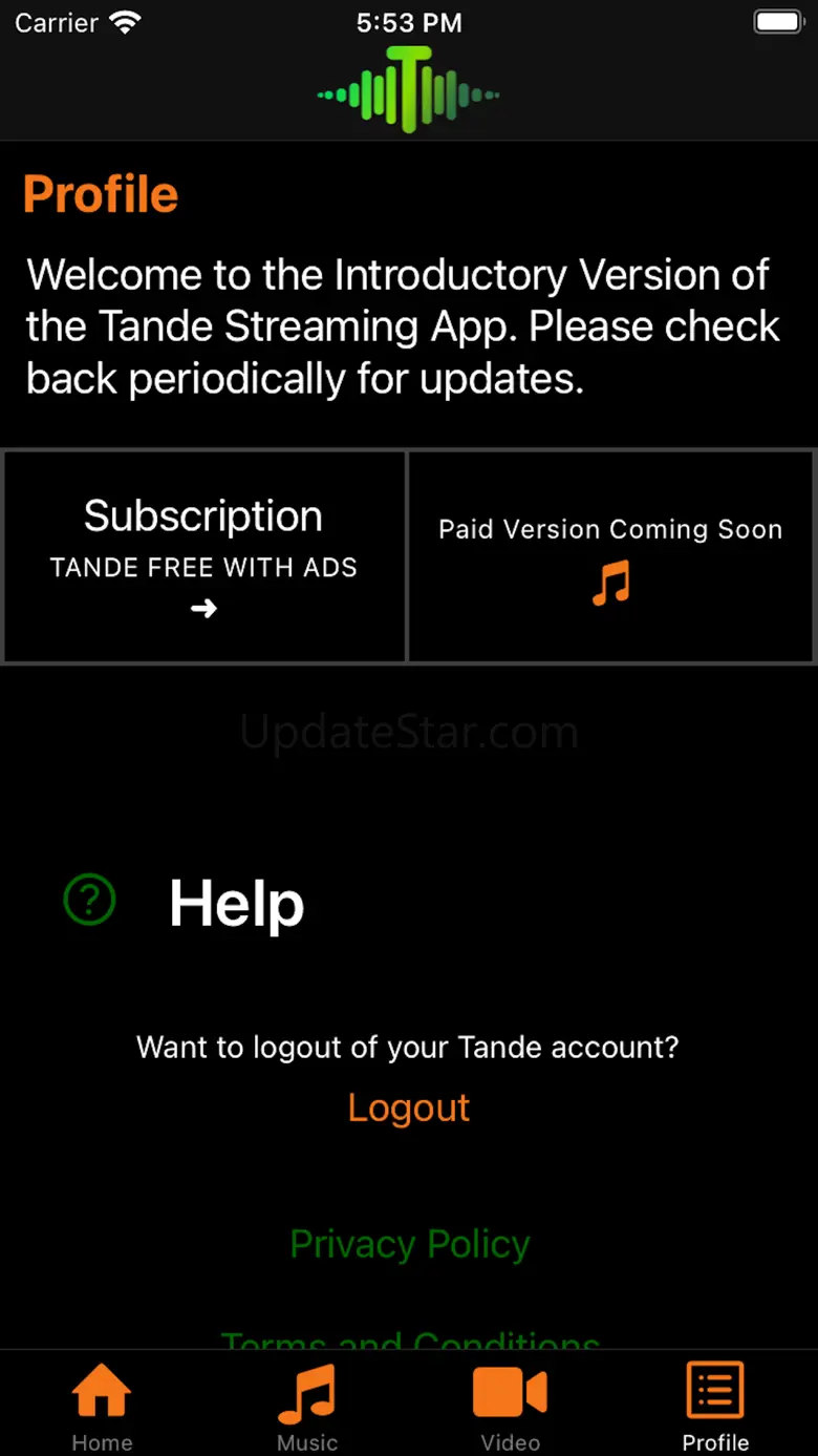 TANDE 1.3.8