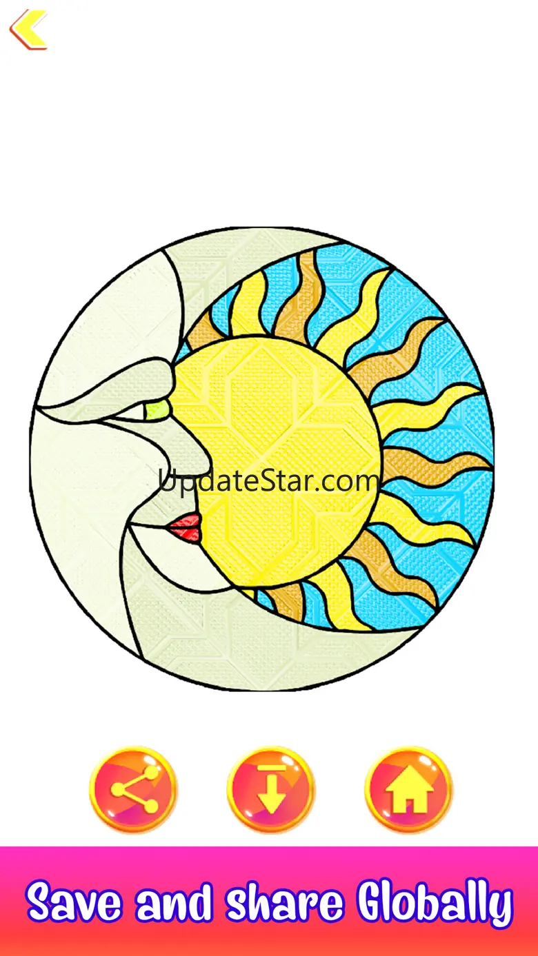 Stained Glass Paint by Number 1.3