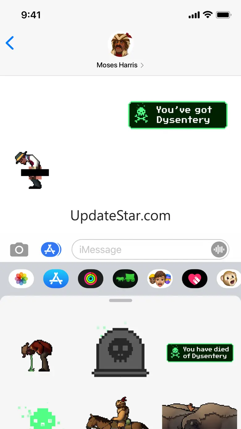 The Oregon Trail: Sticker Pack 1.0.0