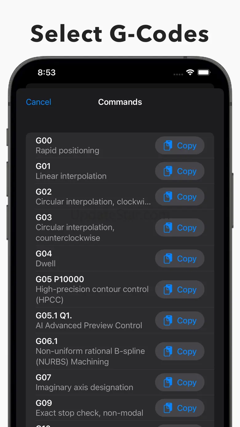 Sequence :: G-Code editor, CNC 1.3.6