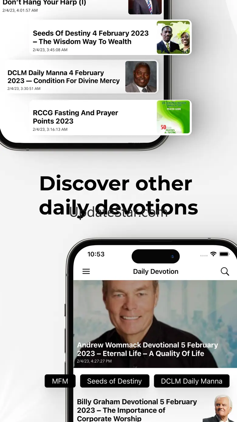 Open heavens: daily devotional 2.8