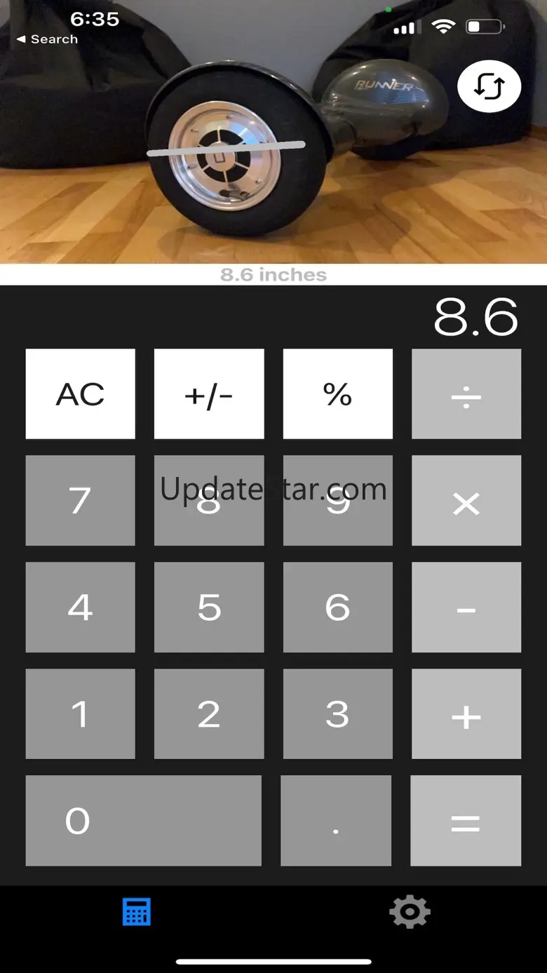 Calculator + AR Ruler BLACK #1 .195