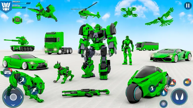 Flying Car Robot Fighting War 0.2.1