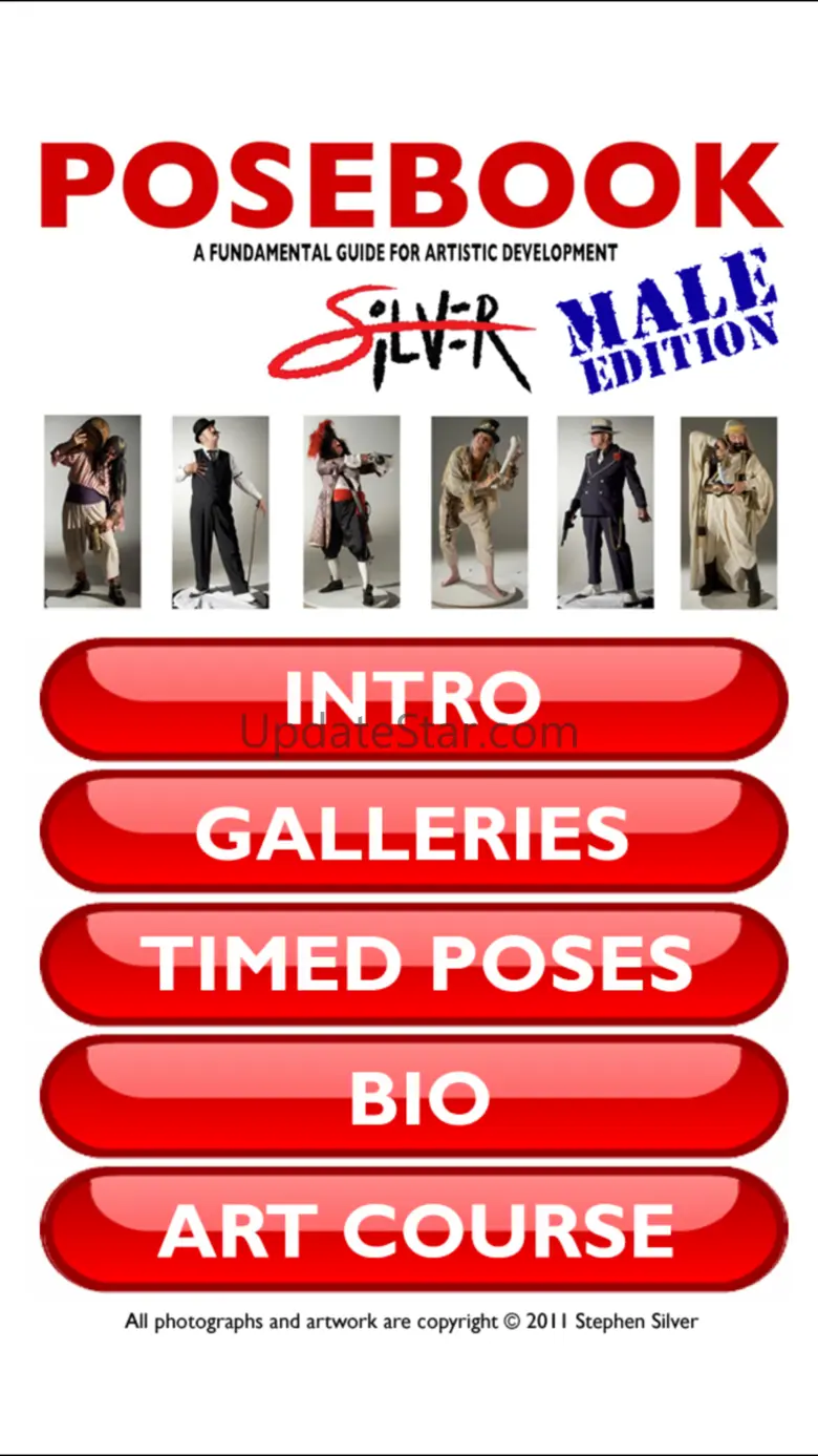 PoseBook By Silver - Male 2.2