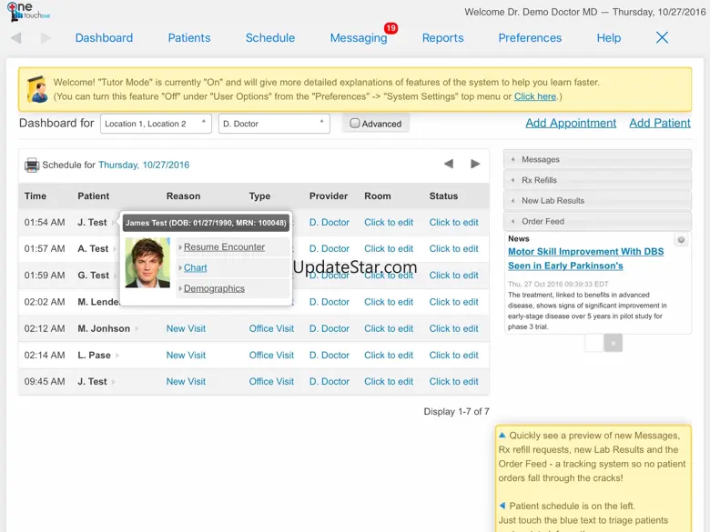 OneTouch EMR 3.0.5