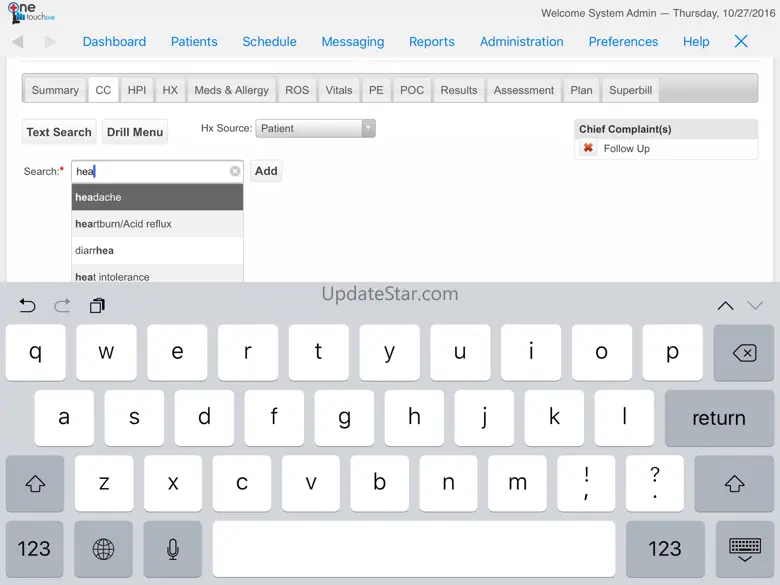 OneTouch EMR 3.0.5