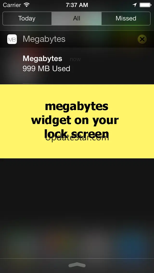 Megabytes - Cellular (3G/4G/LTE/GPRS/EDGE) data usage on your Home Screen / Lock screen / Notification Center & widget 3.3