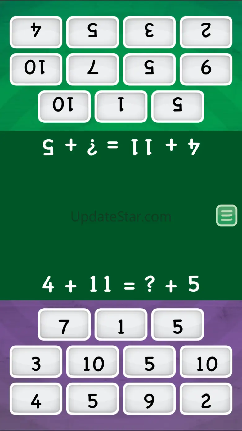 Math Slide: add & subtract 1.4