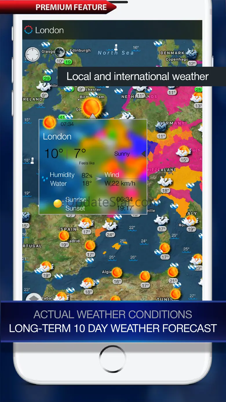 Weather Alert Map Europe 3.5