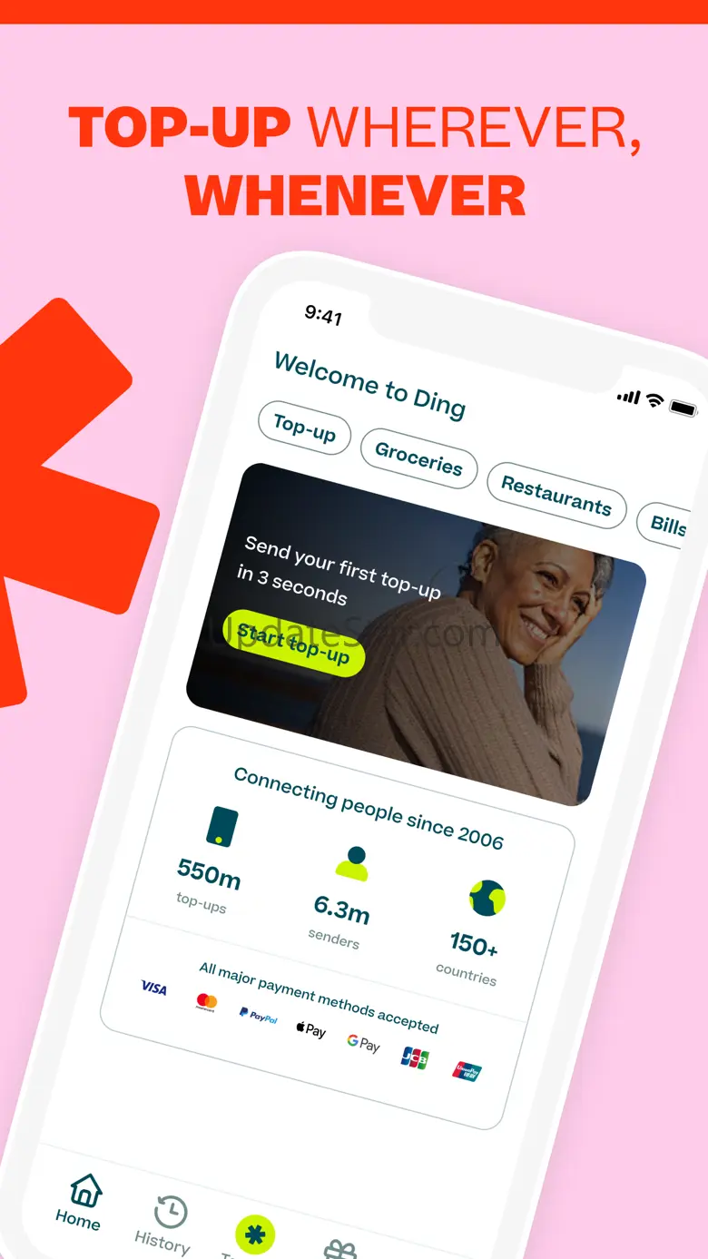 Ding Top-up: Mobile Recharge 5.6