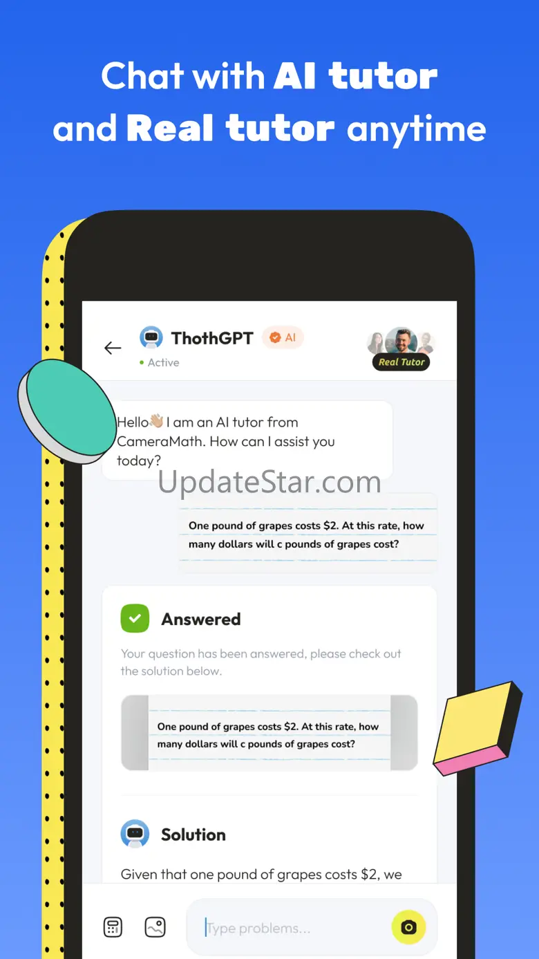 CameraMath - Homework Help 3.1.4