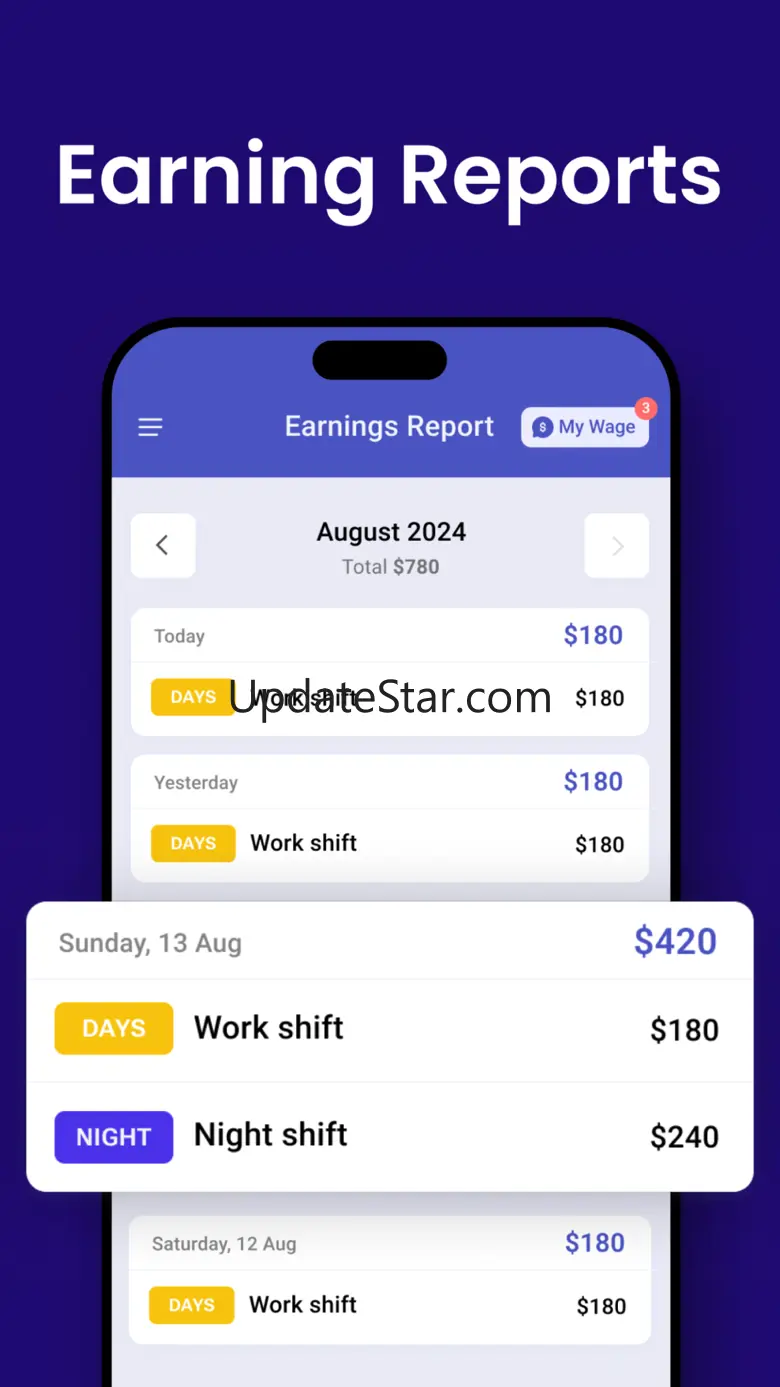 Shift Days: Work Hour Calendar 1.89.1
