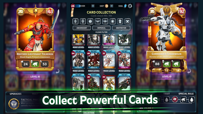 Warhammer Combat Cards